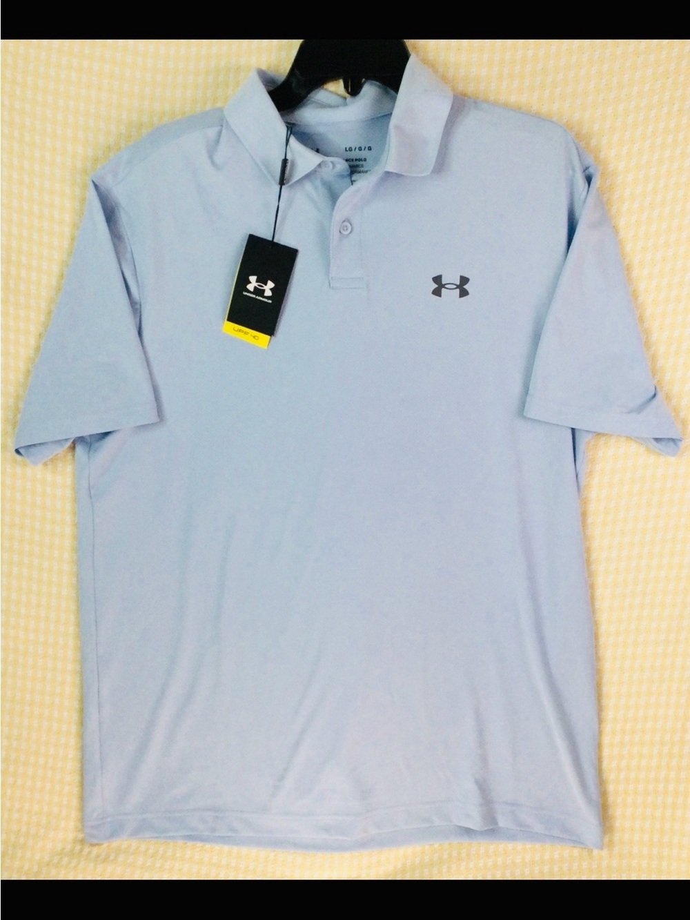 LG Men’s Light Blue Polo Shirt